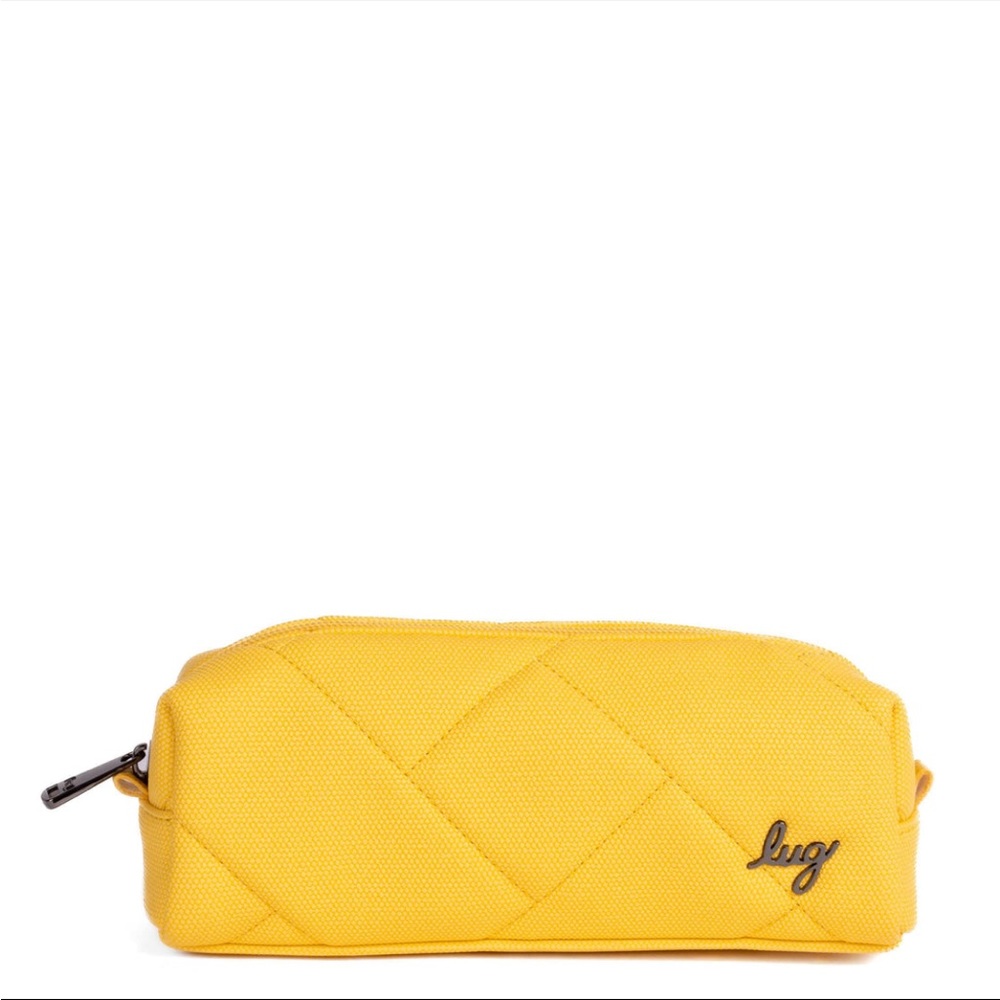 COPY - COPY - NWT Lug Jib Matte Luxe Vegan Leather Zip Pouch in Banana 🍌 - Picture 3 of 8